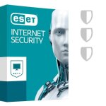 Eset - internet security - 1 poste - abonnement 1 an - version dmatrialise