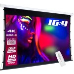 Esmart economy ext toile de tension 240 x 135 cm (108) format 16:9 t�l�commande home cin�ma projecteur ...