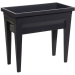 Espace potager sur pieds - eda - veg&table city - 57 l - table de culture sur pieds - 76 x 385 x h. 68 ...