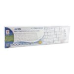 Ensemble clavier et souris - esperanza - ek122w liberty - sans fil - 2. 4 ghz - blanc