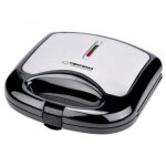 Appareil à sandwichs - esperanza - ekt011 - 1000w - 4 triangles - noir - inox Appareil à sandwichs - esperanza - ekt011 - 1000w - 4 triangles - noir - inox