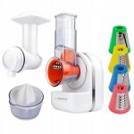 Robot culinaire multifonctionnel - esperanza - 3 - en - 1 - blanc - ptrin - batteur