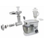Robot de cuisine - esperanza - ekm025 - gris - 5 litres - ptrin batteur mlangeur