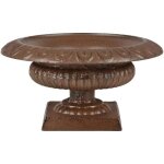 Esschert antique bas (s) xh68 franais vase jardin jardinire fleur pot