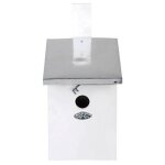 Esschert nk40w nichoir pour m�sange en bois blanc 33 x 17 x 21cm