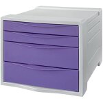 Esselte - bloc de classement à 4 tiroirs rangement pour documents & fournitures maison / bureau motif ... Esselte - bloc de classement à 4 tiroirs rangement pour documents & fournitures maison / bureau motif ...