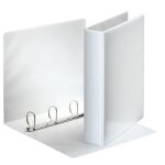Esselte classeur 4 anneaux personnalisable blanc