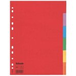 Esselte intercalaire carton eco a4 6 touches