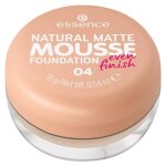 Fond de teint - essence - natural matte mousse - teinte 04 - vegan - matifiant