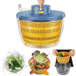 Essoreuse  salade lectrique rechargeable  schage rapide pour lgumes fruits laitue rotateur automatique ...