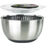 Essoreuse  salade - emsa - d: 265cm - 45 l - inox - base antidrapante
