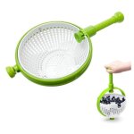 Essoreuse à salade - panier de drainage - design pliable - plastique - compatible lave - vaisselle Essoreuse à salade - panier de drainage - design pliable - plastique - compatible lave - vaisselle