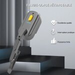 Essuie - glace aste pour casque de moto 1200 mah essuie - glace tanche universel compatible avec la ...