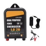 Estink chargeur de clôture électrique pour ferme Électrificateur de clôture électrique 20 km 1j animalerie ... Estink chargeur de clôture électrique pour ferme Électrificateur de clôture électrique 20 km 1j animalerie ...