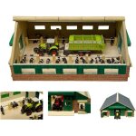 Étable en bois - kids globe - grange de vache de ferme 1:87 - 30 cm - intérieur Étable en bois - kids globe - grange de vache de ferme 1:87 - 30 cm - intérieur