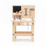 Établi à outils jouet montessori robincool workstation 445x325x665 cm en bois Éco avec accessoires inclus ... Établi à outils jouet montessori robincool workstation 445x325x665 cm en bois Éco avec accessoires inclus ...