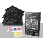 1553641 set de plaques perfores 68 pices (l x l x h) 280 x 195 x 12 mm 1 pc(s) etabli - systeme perfo ...