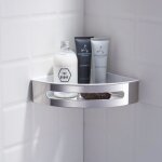 �tag�res d?angle panier de salle de bain d?angle �tag�res de douche 20. 5x20. 5x5 panier 1 / 4 de rond ...