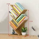 Etagre bibliothque tagre de rangement  5 niveaux en forme darbre pour bureau livres magazines cd ...