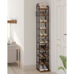 �tag�re � chaussures � 10 niveaux rangement chaussures pour petits espaces meuble de rangement chaussures ...
