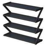 �tag�re � chaussures � 4 niveaux pour 9 � 12 paires de chaussures �tag�re � chaussures autoportante pour ...