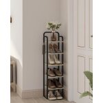 �tag�re � chaussures � 6 niveaux rangement chaussures pour petits espaces meuble de rangement chaussures ...