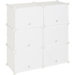 Etag�res � chaussures porte - chaussures meuble de rangement 10 cubes avec housse - 72x32x92cm - blanc ...