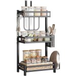 �tag�re de cuisine en m�tal �tag�re � �pices plan de travail �tag�re � �pices � 2 - 3 niveaux �tag�res ...