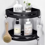 Etagère douche dangle sans percage Étagère salle de bain panier organisateur de gel douche rangement ... Etagère douche dangle sans percage Étagère salle de bain panier organisateur de gel douche rangement ...