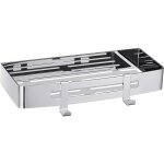 tagres de douche - inox - 30cm - installation sans perage - rsistant  la corrosion - finition polie ...