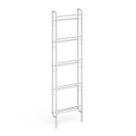 �tag�re �chelle klivo 44. 5x160cm avec 5 �tag�res blanc vicco 57303