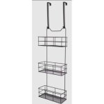 Etagere metal a crochet rangement a suspendre a une porte pour cuisine epice douche salle bain