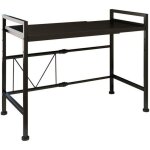 tagre micro - ondes en acier inoxydable pour rangement en cuisine - shelf support tlescopique pour ...