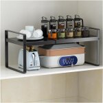 �tag�re micro - ondes �tag�re extensible four � micro - ondes armoire petite �tag�re de cuisine organisateur ...