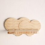 �tag�re murale en bois en forme de c?ur - style boh�me moderne - convient pour les cuisines les chambres ...