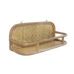 Etag�re murale en rotin naturel 405 x 155 x 15 cm