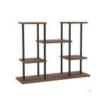 �tag�re � plantes 4 niveaux 615 cm support de pots pour int�rieur / ext�rieur balcon gris anthracite