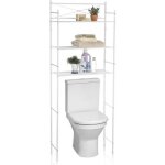 Etagre de salle de bain marsa meuble de rangement au - dessus des toilettes wc ou lave - linge avec ...