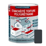 �tanch�it� toiture polyur�thane - �tanch�it� toit terrasse 3. 5 kg ardoise (ral 7016)