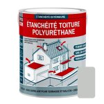 �tanch�it� toiture polyur�thane - �tanch�it� toit terrasse 3. 5 kg gris clair (ral 7035)