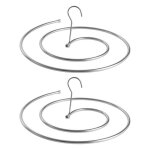 �tendoir � draps - gain de place - multifonctionnel - �tendoir spiral� - acier inoxydable - convient ...