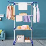 Etendoir à linge 4 niveaux - bigzzia - séchoir à linge extérieur et intérieur pliable ailes latérales ... Etendoir à linge 4 niveaux - bigzzia - séchoir à linge extérieur et intérieur pliable ailes latérales ...