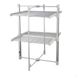 �tendoir � linge �lectrique chauffant sirge avec housse ? 24 tubes en aluminium 220 w capacit� de charge ...