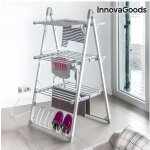 tendoir  linge lectrique pliable compak innovagoods 300w gris (30 barres) - - v0100467