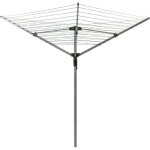 Etendoir � linge rotatif � 4 bras s�choir de jardin permanent avec 40 m despace de s�chage