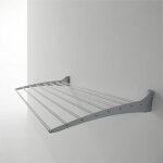 Étendoir mural - séchoir à linge pliable - en aluminium et acier - foxydry fold 100 Étendoir mural - séchoir à linge pliable - en aluminium et acier - foxydry fold 100