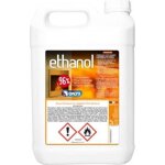 Ethanol 96% combustible chemine sans conduit - onyx - 5 litres