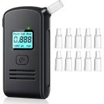 Ethylotest electronique - alcootest - testeur d?alcool �lectronique num�rique mr801 ? haute pr�cision ...