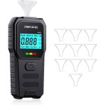 Ethylotest electronique homologu� nf ethylometre alcootest contient 10 buses affichage lcd d�tection ...