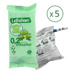 Ethylotest taux 02 g - lot de 5 ex - contralco nf x 20702 - sans chrome - nouveaux conducteurs - produit ...